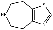 5,6,7,8-TETRAHYDRO-4H-THIAZOLO[4,5-D]AZEPINE Structure