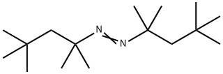 2，2’アゾビス（2，4，4トリメチルペンタン） 化学構造式