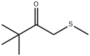 3,3-dimethyl-1-(methylthio)butan-2-one Structure