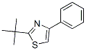 2-tert-ブチル-4-フェニルチアゾール 化学構造式