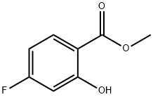 METHYL 4-FLUORO-2-HYDROXYBENZOATE Struktur
