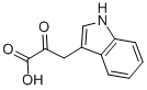 3-(3-Indolyl)-2-oxopropanoic acid Struktur
