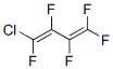 1-クロロペンタフルオロ-1,3-ブタジエン 化学構造式