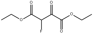 3-フルオロ-2-オキソこはく酸ジエチル 化学構造式