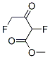 Butanoic  acid,  2,4-difluoro-3-oxo-,  methyl  ester Structure