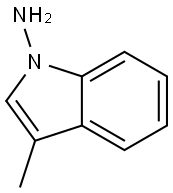 n-Amino-3-methylindole Struktur