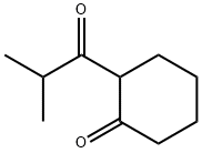 2-ISOBUTYRYLCYCLOHEXANONE, 96% (〜96% ENOL FORM) 化学構造式