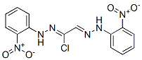 o-Nitrophenylhydrazone N-(2-Nitrophenyl)ethanehydrazonoyl chloride 结构式