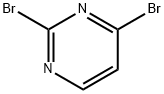 2,4-二溴嘧啶, 3921-01-5, 结构式