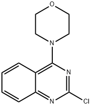 2-CHLORO-4-(4-MORPHOLINYL)QUINAZOLINE Structure