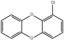 1-CHLORODIBENZO-P-DIOXIN Structure