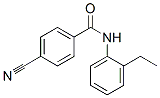 Benzamide, 4-cyano-N-(2-ethylphenyl)- (9CI) Structure