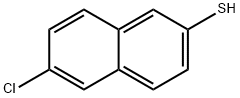 6-氯-2-萘硫酚, 392330-26-6, 结构式