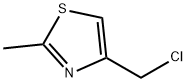 4-(クロロメチル)-2-メチル-1,3-チアゾール 化学構造式