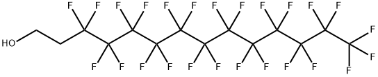 1,1,2,2-Tetrahydroperfluoro-1-tetradecanol Structure