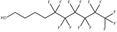 1H,1H,2H,2H,3H,3H,4H,4H-Perfluorodecan-1-ol Structure