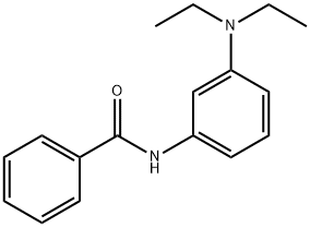 3-(N,N-Diethyl)aminobenzanilide Structure