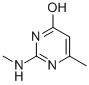 6-METHYL-2-(METHYLAMINO)PYRIMIDIN-4-OL Structure