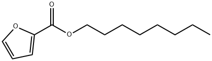正辛基-2-呋喃羧酸酯, 39251-88-2, 结构式