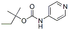 Carbamic acid, 4-pyridinyl-, 1,1-dimethylpropyl ester (9CI) Structure