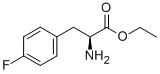 (S)-2-Amino-3-(4-fluorophenyl)propionicacidethylester Struktur