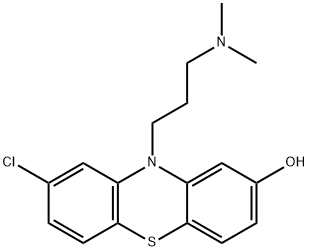 8-hydroxychlorpromazine 结构式