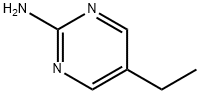 2-アミノ-5-エチルピリミジン 化学構造式