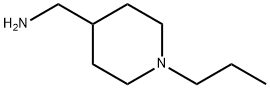 1-(1-プロピルピペリジン-4-イル)メタンアミン 化学構造式