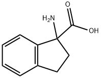 DL-1-AMINOINDAN-1-CARBOXYLIC ACID HYDRATE Structure