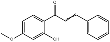 2'-HYDROXY-4'-METHOXYCHALCONE Structure