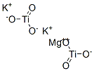 氧化钛镁钾,39290-90-9,结构式