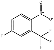 5-氟-2-硝基三氟甲苯, 393-09-9, 结构式