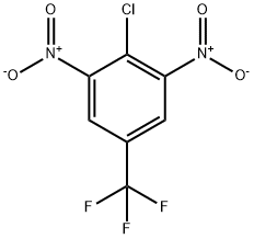 4-クロロ-3,5-ジニトロベンゾトリフルオリド 化学構造式