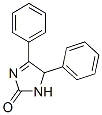 4,5-Diphenyl-2-imidazolinone Structure