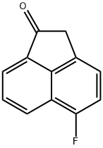 5-fluoroacenaphthen-1-one Struktur