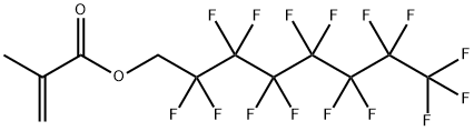 甲基丙烯酸-1H,1H-全氟代辛酯, 3934-23-4, 结构式