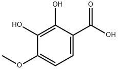 2,3-DIHYDROXY-4-METHOXYBENZOIC ACID Structure