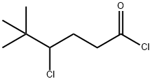 4-TERT-BUTYL-4-CHLOROBUTYRYL CHLORIDE 结构式