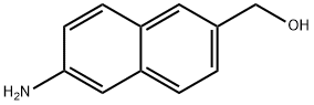 (2-AMINONAPHTHALEN-6-YL)METHANOL, 393522-70-8, 结构式