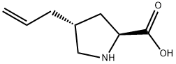 L-Proline, 4-(2-propenyl)-, (4R)- (9CI) 化学構造式