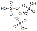 Basic chromic sulfate Struktur
