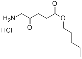 5-AMINO-4-OXOPENTANOIC ACID PENTYL ESTER HYDROCHLORIDE Structure