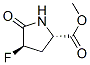L-Proline, 4-fluoro-5-oxo-, methyl ester, (4R)- (9CI)|(2S,4R)-4-氟-5-氧代吡咯烷-2-羧酸甲酯