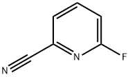 2-氟-6-氰基吡啶, 3939-15-9, 结构式