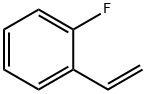 2-フルオロスチレン 化学構造式