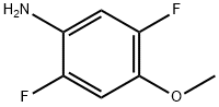 Benzenamine, 2,5-difluoro-4-methoxy- (9CI) Structure
