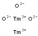 氧化铥, 39455-81-7, 结构式
