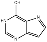 1H-Pyrrolo[3,2-d]pyrimidin-4-ol (9CI) Struktur