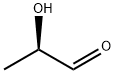 (2R)-hydroxypropanal, 3946-09-6, 结构式