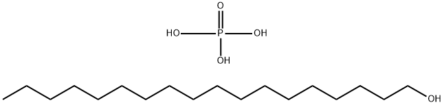 Phosphoric acid, octadecyl ester Structure